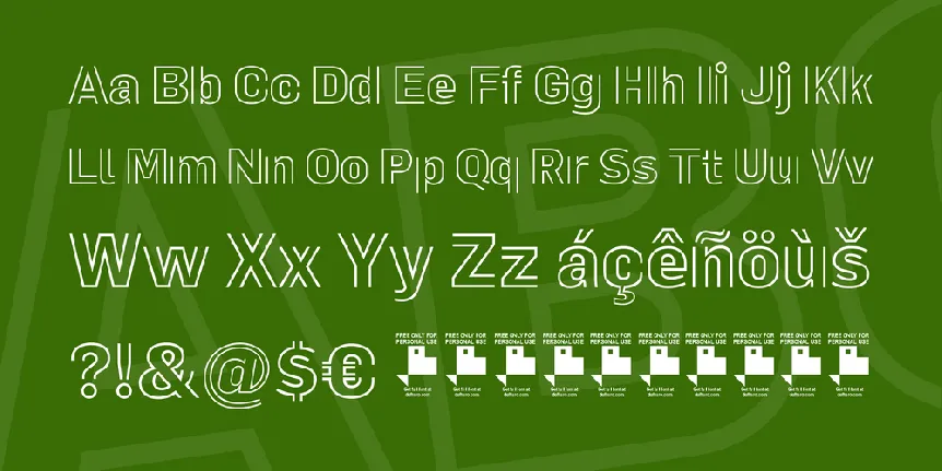 La Pejina ffp font