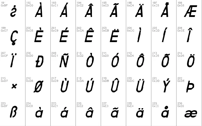 Fibel Nord font