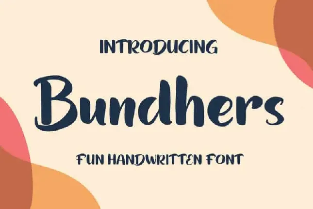 Bundhers Brush font