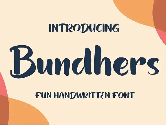 Bundhers Brush font