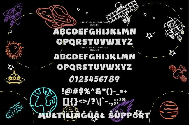 Astrojoy font