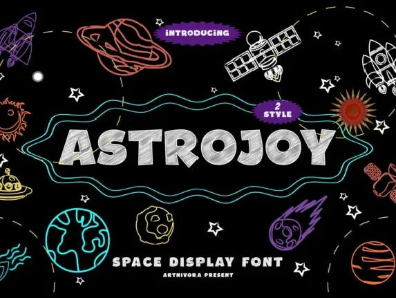 Astrojoy font