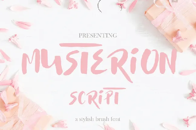 Musterion Brush font