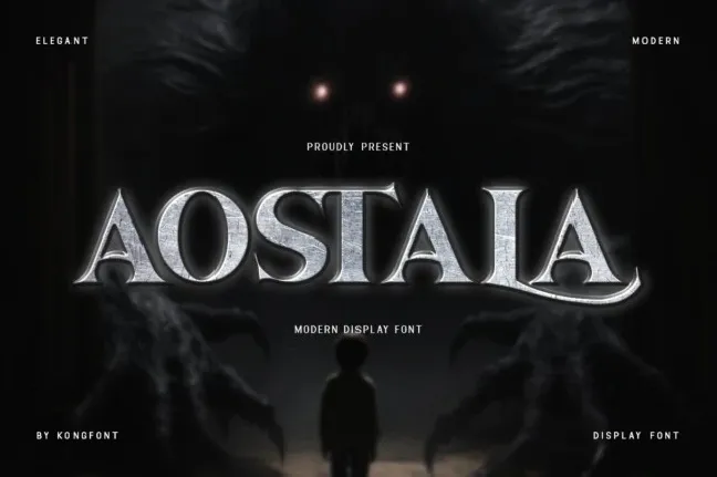 Aostala font