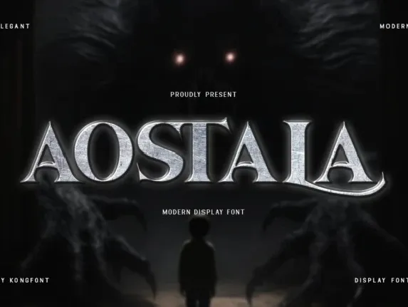 Aostala font