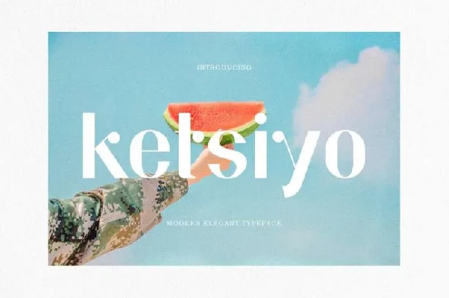 Ketsiyo font