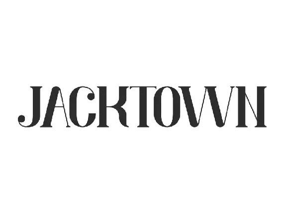 Jacktown Demo font