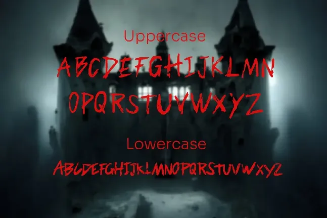 Scarebrook font