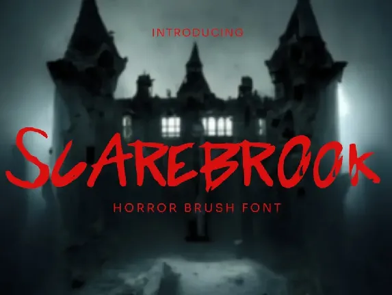 Scarebrook font