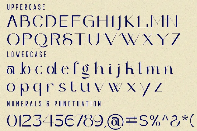 Quater Elegant Demo font