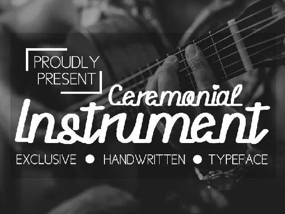 Ceremonial Instrument font