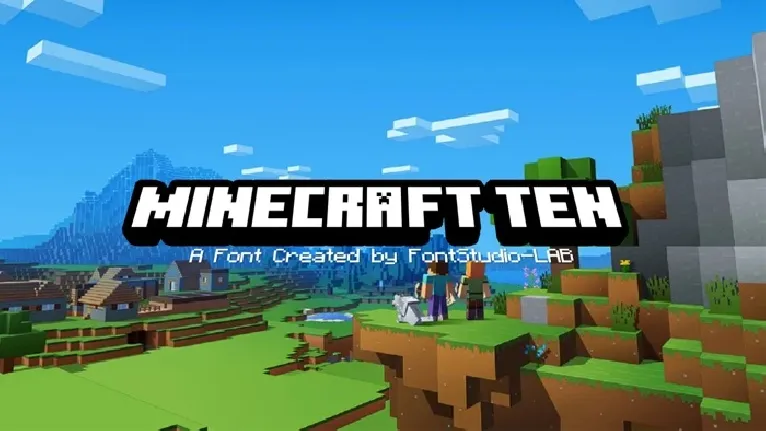 MineCrafter Techno font