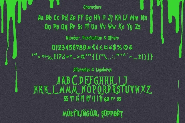 Frightmare font