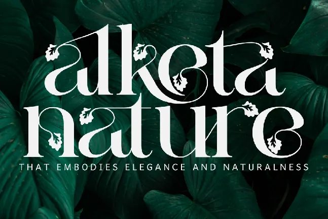 alketa demo font