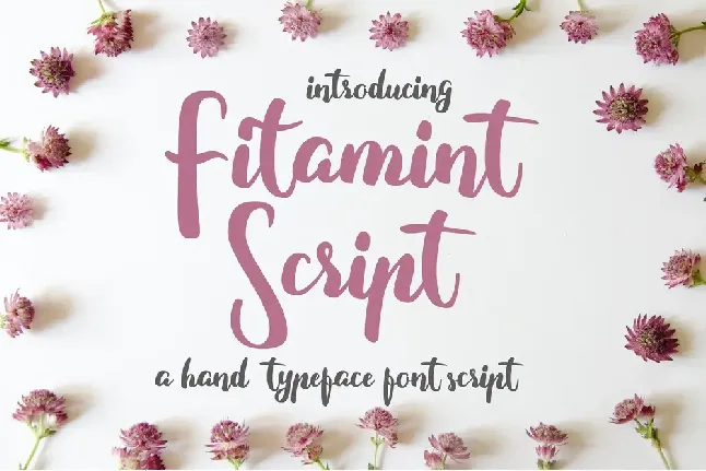 Fitamint Script font