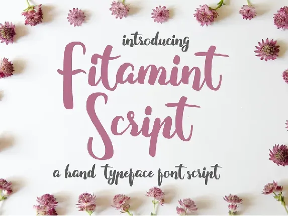 Fitamint Script font