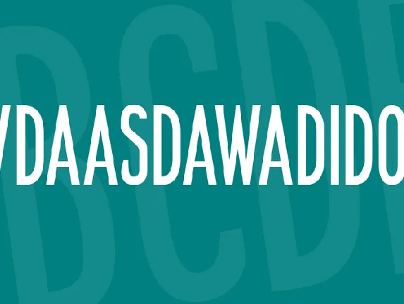 NVDAASDAWADIDOHI font