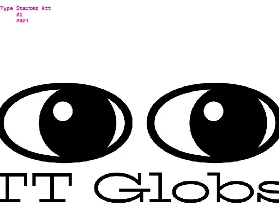 TT Globs Family font