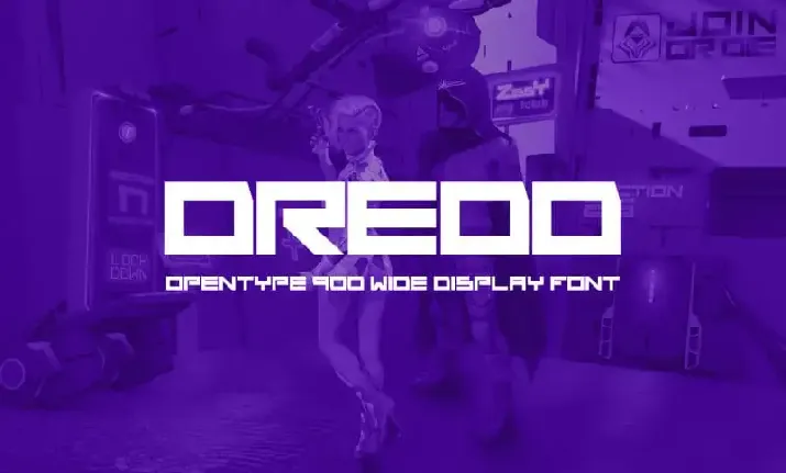 Dredd Display font