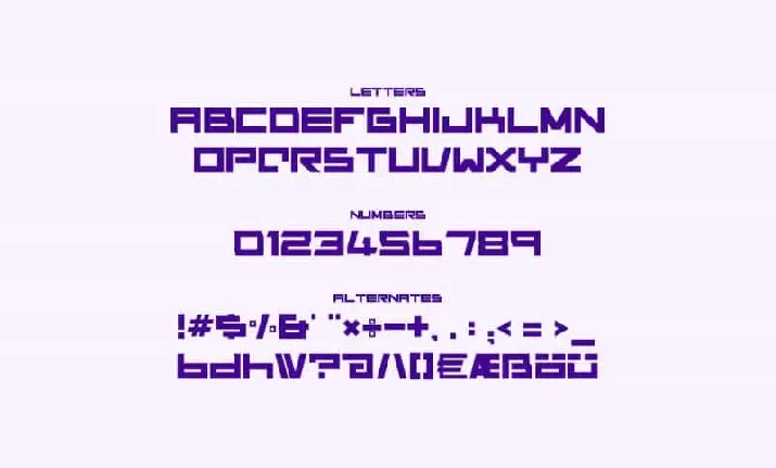 Dredd Display font