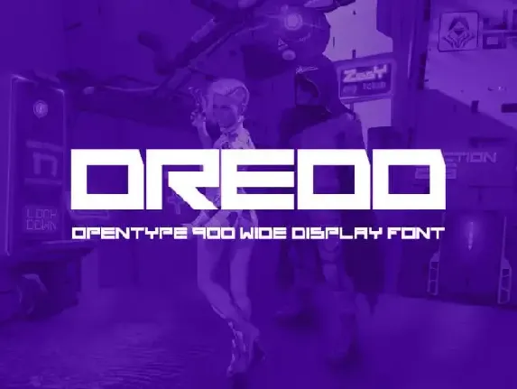 Dredd Display font