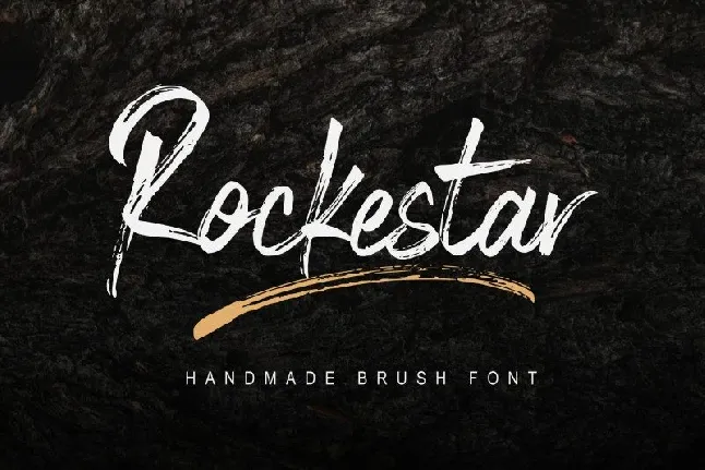 Rockestar Brush font