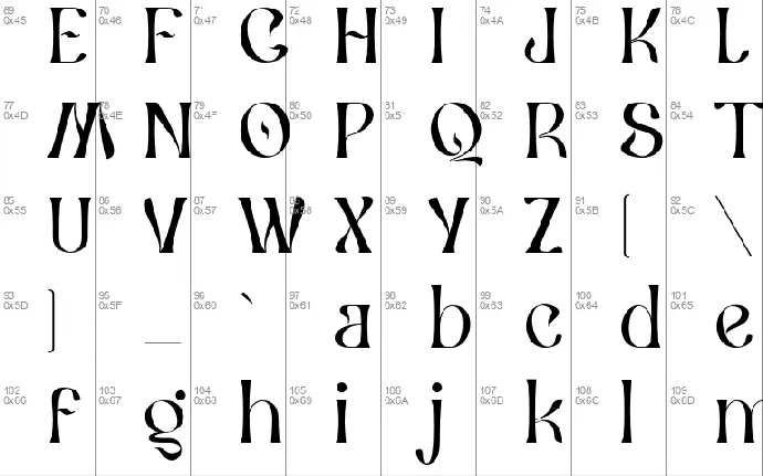 SS Ceria font