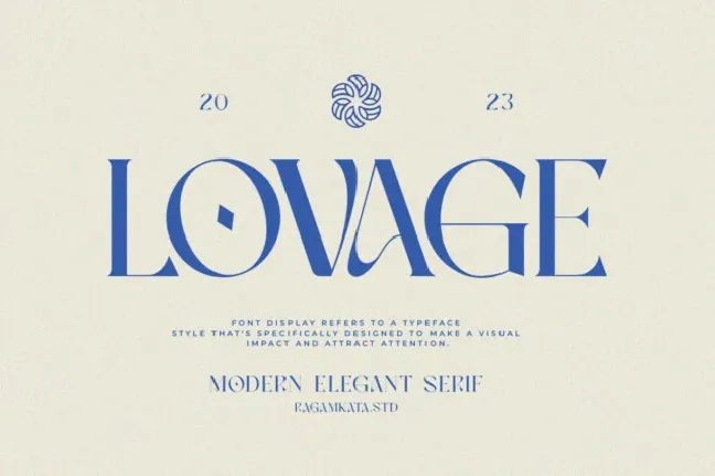 Lovage font