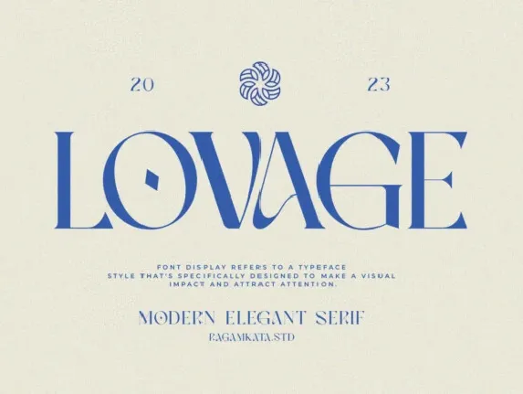 Lovage font