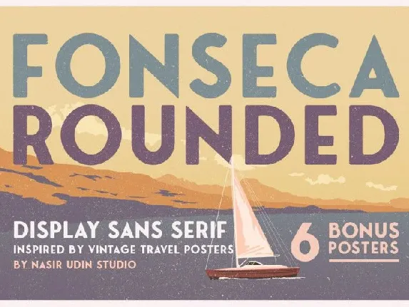 Fonseca Rounded Typeface font