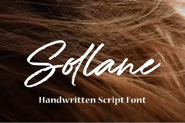 Sollane font