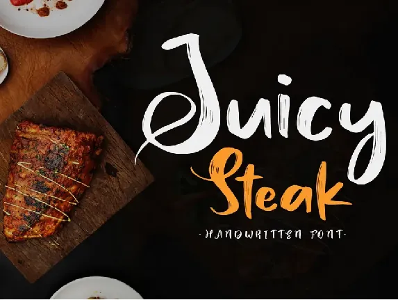 Juicy Steak font