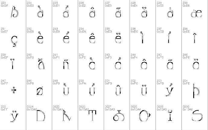 GOLA UNOLE font