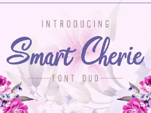 Smart Cherie Duo font