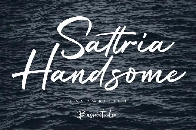 Sattria Handsome font