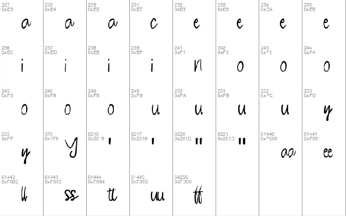 Basshley Smelya font