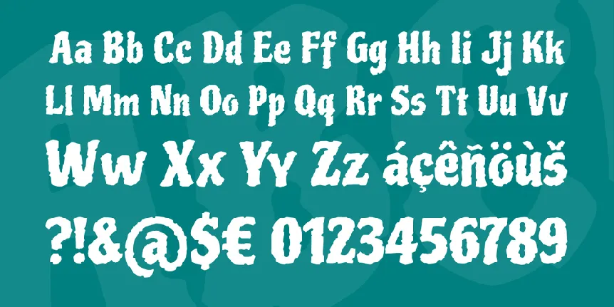 Piedra font