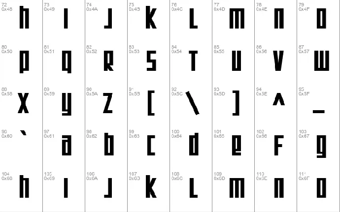 SF Square Root font