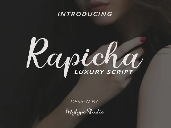 Rapicha font