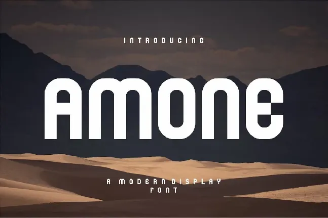 Amone font