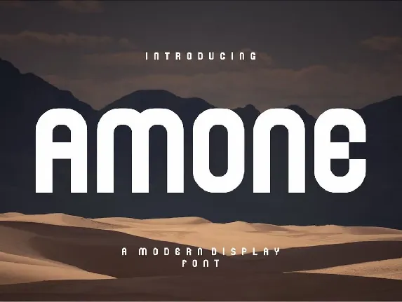 Amone font