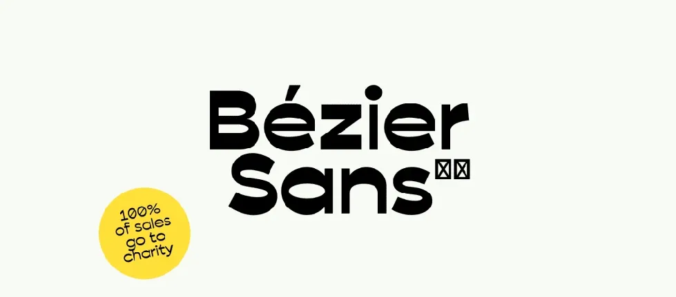 Bezier Sans font