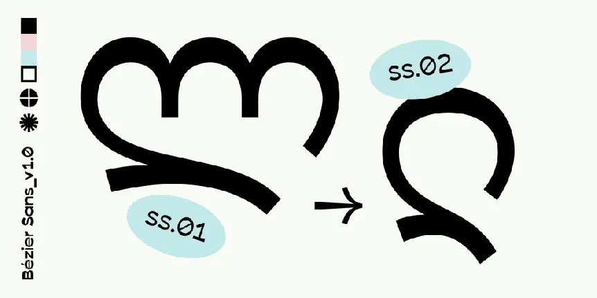 Bezier Sans font