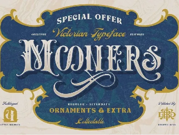 Mooners font