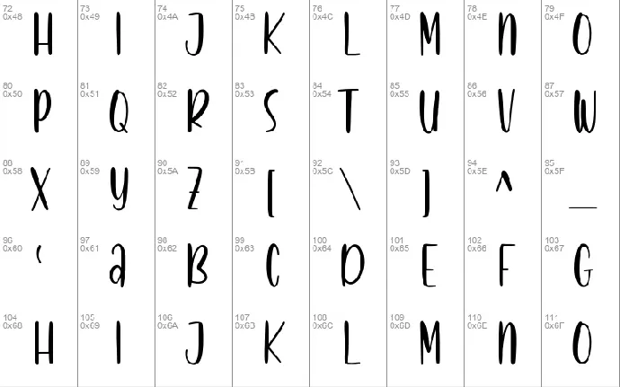 Smith Cyclops font