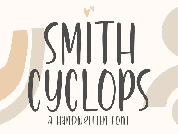 Smith Cyclops font