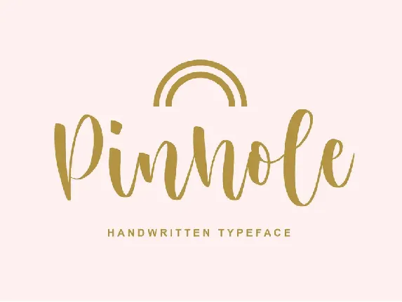 Pinhole font