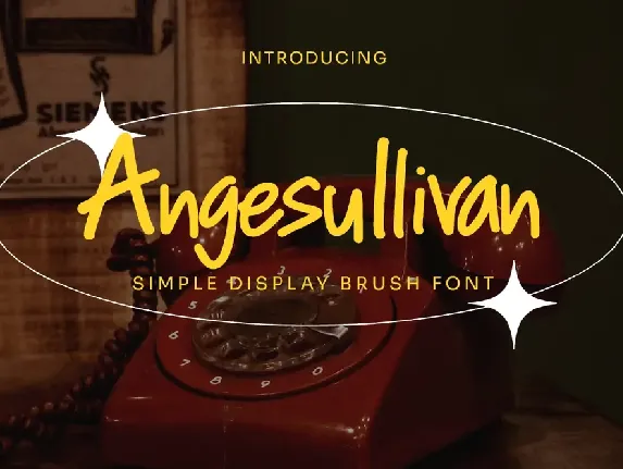 Angesullivan font