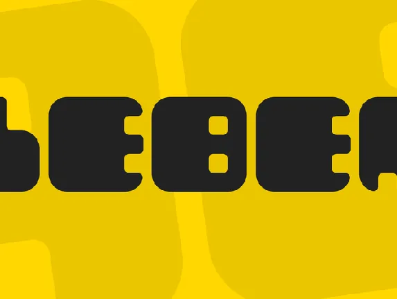 Leben font