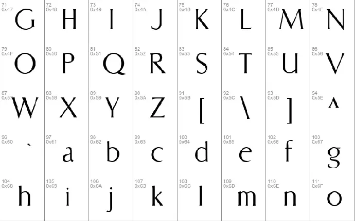 CAT Linz font